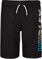 🩳 hurley board shorts university heather boys' swimwear: stylish and functional swim clothing logo