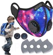 👦 pipitree kids dust mask filter: carbon dustproof cover for active boys and girls logo