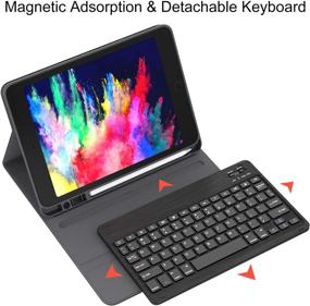 img 2 attached to Keyboard Case For IPad 9Th Generation (2021)/8Th Gen/7Th Gen 10