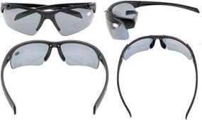 img 3 attached to 🕶️ Eyekepper TR90 Unbreakable Sports Polarized Half-Rimless Bifocal Sunglasses: The Ultimate Eye Protection for Active Individuals