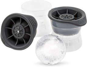 img 4 attached to Tovolo Sphere Ice Molds (Set of 2) - Perfect for Chilled Drinks and Cocktails!