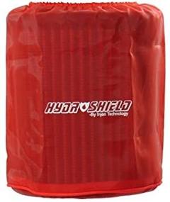 img 1 attached to 🔴 Injen Technology X-1037RED Red Hydro-Shield Pre-Filter: Protect Your Engine with Style