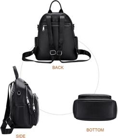 img 2 attached to Backpack Convertible Shoulder O604E Black