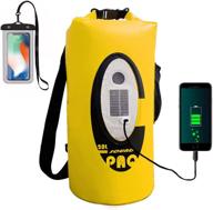 🔊 ztarx 20l waterproof dry bag speaker: solar & usb powered, bluetooth, keeps gear dry for kayaking, rafting, boating & camping логотип