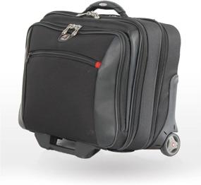 img 3 attached to 💼 SwissGear by Wenger Computer Double Gusset Rolling Case - Enhanced POTOMAC