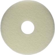 🌀 lundmark white 13-inch extra-fine polishing floor pad for high-speed buffers: enhances shine at 800 rpm logo