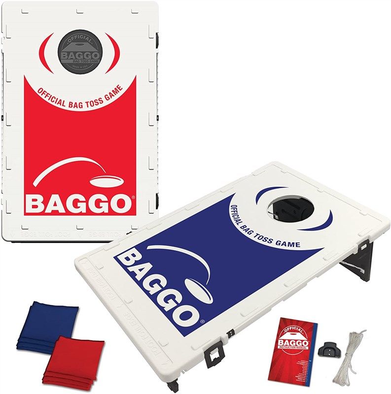family backyard baggo bean cornhole 로고