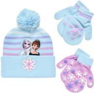 ❄️ замерзшие зимние перчатки: диснеевские аксессуары для девочек для волшебной зимы логотип