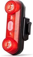 🚴 cycle torch fire stick: usb rechargeable bike tail light, 100 lumens, super-bright led taillight in red, easy to mount - universal compatibility logo