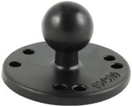 round plate with ball mount by ram mounts logo