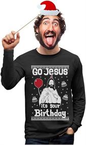 img 4 attached to TeeStars Birthday Christmas Sweater T Shirt Outdoor Recreation for Climbing