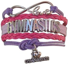 img 3 attached to Gymnastics Bracelet Jewelry Infinity Gymnasts