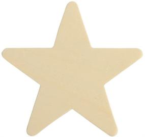 img 4 attached to 🌟 Woodpeckers 4 Inch Wooden Stars: Bag of 25 Unfinished Wood Star Cutouts