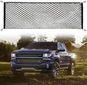 img 4 attached to Ultimate Truck Bed Cargo Organizer: AndyGo Envelope-Style Cargo Net for Chevy Silverado, Colorado, GMC Sierra