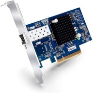 сетевая карта intel x520-10g-1s 10gb pci-e с одним портом sfp+, поддерживающая windows server, windows 7/8/10/vista, linux, vmware. логотип