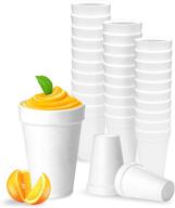 disposable styrofoam white insulates beverages household supplies for paper & plastic logo