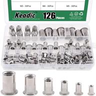 keadic stainless threaded nutsert assortment logo