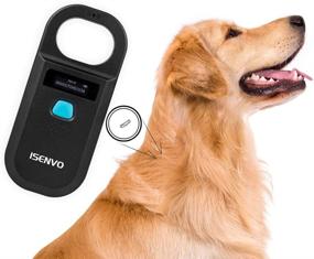 img 2 attached to Rechargeable ISENVO 190A Pet Microchip Scanner: RFID EMID Micro Chip Reader 134.2kHz Standard FDX-B ISO11784/ISO11785 ID Scanner for Pets, Animals, Dogs, Cats, and Pigs