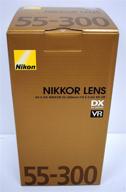 nikon af-s dx nikkor 55-300mm f/4.5-5.6g ed zoom lens with vibration reduction & auto focus for nikon dslr cameras logo