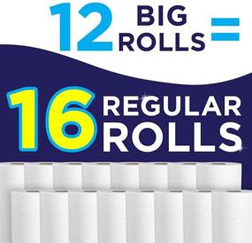 img 3 attached to 🧻 Sparkle Modern White Paper Towels, Pick-a-Size, 12 Mega Rolls (Equal to 16 Regular Rolls)