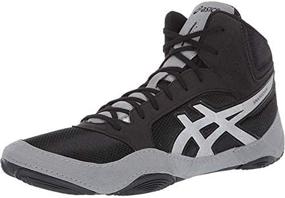 img 1 attached to 🤼 ASICS Unisex Snapdown Wrestling Silver: Ultimate Performance for All Wrestlers