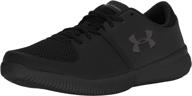 👟 black athletic men's shoes: under armour men's sneaker логотип