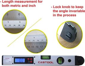 img 1 attached to CASTOOL Digital Aluminum 0 230Degree Protractor