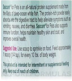 img 1 attached to 🐶 Boost Your Pet's Health with Proper Nutrition - Seacure for Pets 100 GMS