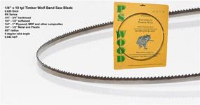 img 1 attached to 🔍 Optimized for Search: Timber Wolf Bandsaw Blade - 111" x 1/4" - 10 TPI