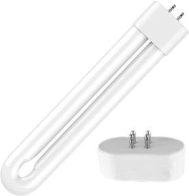 img 4 attached to 🐛 15W Square Four-pin Bug Bulbs: The Perfect Replacement for Zapper Bulbs and Fly Swatter Electric Zipper Lights