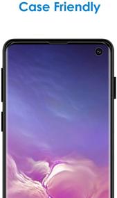 img 1 attached to 📱 Максимальная защита для Samsung Galaxy S10: JETech TPU Ultra HD защита экрана, дружественный к чехлу, 2 штуки.