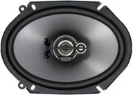 🚗 enhance your car audio experience with clarion mobile electronics srg6833c 300-watt 6 x 8 inches good series custom fit multiaxial 3-way car speakers - set of 2 logo