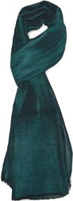 img 3 attached to Melange Breathable Weather Scarf EMERALD Women's Accessories