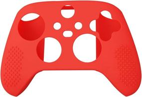 img 3 attached to Red Soft Silicone Protector Cover Skins, Anti-Slip Protective Case for Microsoft Xbox Series S/X Gamepad Controller - Enhanced SEO