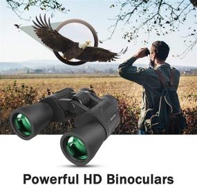 img 3 attached to BRIGENIUS 10 x 50 Binoculars: Powerful Bird Watching Gear for Outdoor Adventures, Travel, Sightseeing, Hunting, Sports, and Concerts