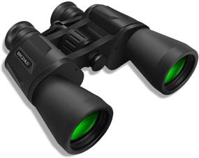 img 4 attached to BRIGENIUS 10 x 50 Binoculars: Powerful Bird Watching Gear for Outdoor Adventures, Travel, Sightseeing, Hunting, Sports, and Concerts