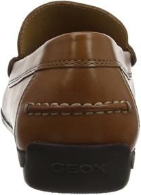 img 2 attached to 👞 Geox Simon Slip Loafer Coffee: Stylish and Comfortable Men's Shoe