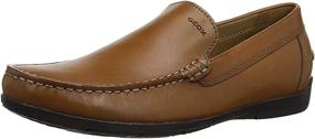 img 4 attached to 👞 Geox Simon Slip Loafer Coffee: Stylish and Comfortable Men's Shoe