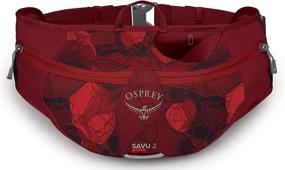 img 3 attached to Osprey Savu Lumbar Hydration Claret Outdoor Recreation for Camping & Hiking