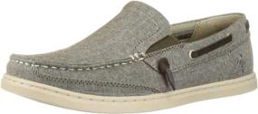 img 4 attached to Margaritaville Chambray Canvas Vintage Regular Men's Shoes