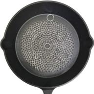 chainmail cleaner stainless scrubber pre seasoned logo