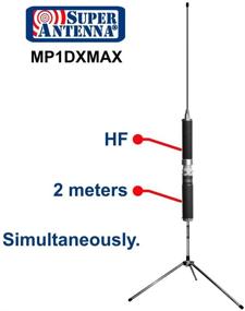 img 3 attached to Portable Super Antenna MP1DXMAX with Low Profile Tripod: Covers 80m-10m HF and 2m VHF with Go Bags for Amateur Ham Radio Use