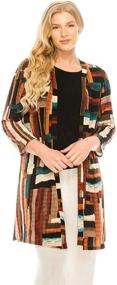 img 1 attached to Jostar Womens Duster Quarter X Large Women's Clothing