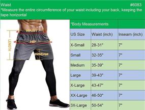 img 2 attached to Neleus Men's 7 inch Running Shorts: Lightweight Workout Shorts with Pockets - Ultimate Performance Gear