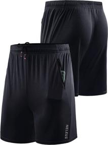 img 3 attached to Neleus Men's 7 inch Running Shorts: Lightweight Workout Shorts with Pockets - Ultimate Performance Gear