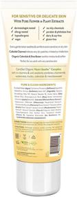 img 3 attached to Babo Botanicals Moisturizing Lotion - Plant-Based Face & Body Cream for Sensitive or Dry Skin - Colloidal Oatmeal, Organic Calendula & Shea Butter - 8 fl. oz.