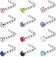 d bella stainless nostrial piercing jewelry logo