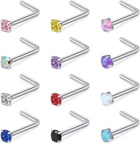 img 2 attached to D Bella Stainless Nostrial Piercing Jewelry