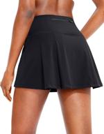 🎾 women's soothfeel high waisted tennis skirt with pockets - athletic golf skorts for workout and running логотип