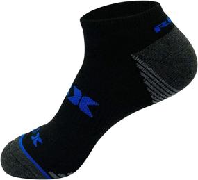 img 2 attached to 🧦 RBX Active Men's Basics Cushioned X-Dri Quick Dry Ankle Socks 6-Pack: Ultimate Performance & Comfort